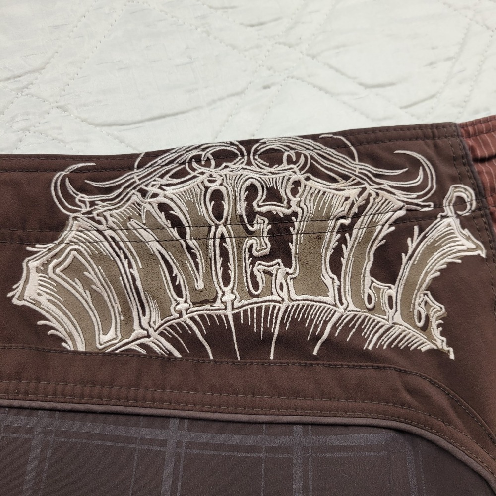 O'Neill brown Super Freak shorts size 38 - Picture 4 of 6